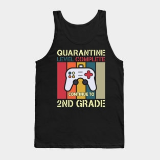 quararntine level complete continue to 2nd grade Tank Top